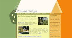 Desktop Screenshot of moravska-chalupa.cz